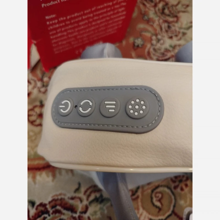ماساژور کتف و گردن با رویه چرم قابل شست و شو اورجینال