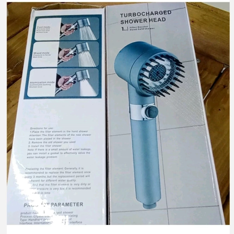 سردوش سیلیکونی حمام 4 حالته ماساژوردار
