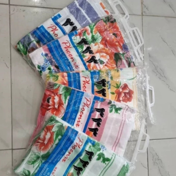 ملافه و رخت خواب پیچ دونفره تمام نخ طرح گل