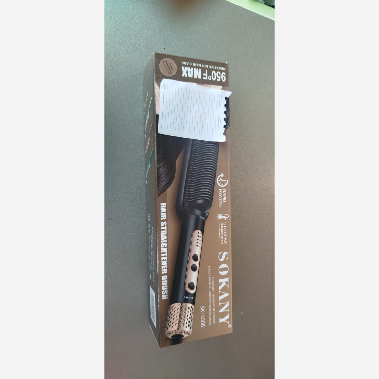 برس حرارتی صاف کننده مو سوکانی اصلی مدل SK-1008